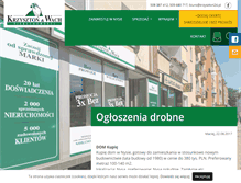 Tablet Screenshot of krzyszton24.pl